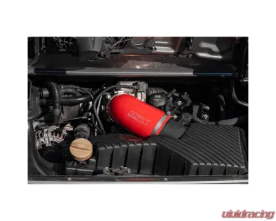 HPS Performance Products Red Silicone Air Intake Hose Kit for Porsche 996 Carrera 1999-2004 - 57-2077-RED