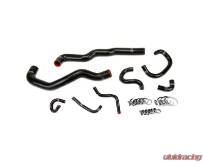 HPS Black Silicone Radiator, Heater, Throttle Body Coolant Hose Kit Lexus GS300 1998-2005 - 57-2081-BLK