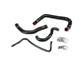 HPS Performance Products Black Silicone Radiator Hose Kit for Volkswagen GTI 2.0L Turbo 2015-2017
