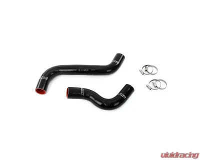 HPS Black Reinforced Silicone Radiator Hose Kit Coolant Subaru WRX 2.0L Turbo 2015-2021 - 57-2092-BLK