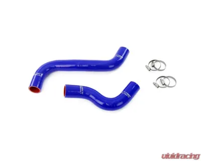 HPS Blue Reinforced Silicone Radiator Hose Kit Coolant Subaru WRX 2.0L Turbo 2015-2021 - 57-2092-BLUE