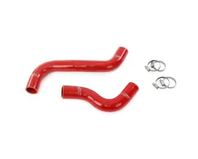 HPS Red Reinforced Silicone Radiator Hose Kit Coolant Subaru WRX 2.0L Turbo 2015-2021