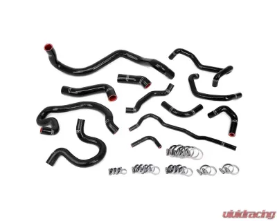 HPS Black Silicone Radiator & Heater Hose Kit Volkswagen Golf GTI 1.8T Turbo Manual Trans 1999-2006 - 57-2098-BLK