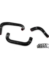 HPS Performance 3-ply reinforced oil-resistant silicone direct replacement breather hoses.                                     - 57-2100-BLK - Image 2