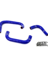 HPS Performance 3-ply reinforced oil-resistant silicone direct replacement breather hoses.                                     - 57-2100-BLUE - Image 2