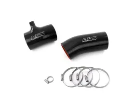 HPS Performance Products Black Silicone Air Intake Hose Kit for Toyota Land Cruiser FJ80 1991-1992