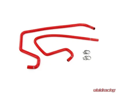 HPS Performance Red Silicone Heater Coolant Hose Kit Right Hand Drive Jeep Cherokee XJ 4.0L 1999-2001 - 57-2114-RED