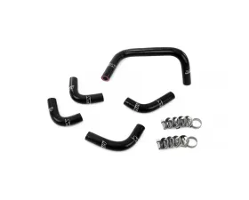 HPS Black Breather Silicone Hose Kit Nissan Skyline GT-R R33 RB26DET 1995-1998