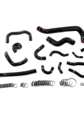 HPS Performance Products Black Silicone Radiator Heater Hose Kit for Nissan Skyline GT-R R33 RB26DETT 1995-1998                                     - 57-2135-BLK - Image 2