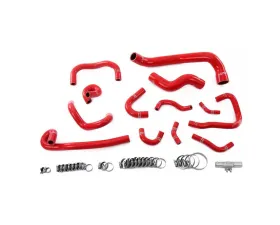 HPS Red Radiator | Heater | Ancillary Silicone Hose Kit Nissan Skyline GT-R R33 RB26DETT 1995-1998