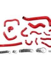 HPS Performance Products Red Silicone Hose Kit for Nissan Skyline GT-R R33 RB26DETT 1995-1998                                     - 57-2135-RED - Image 2