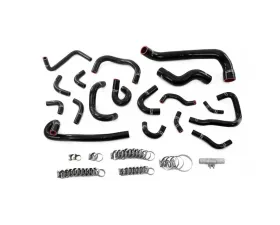 HPS Black Radiator | Heater | Ancillary | Breather Silicone Hose Kit Nissan Skyline GT-R R33 RB26DETT 1995-1998
