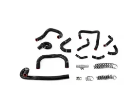 HPS Black Heater | Ancillary Silicone Hose Kit Nissan Skyline GT-R R33 RB26DETT 1995-1998