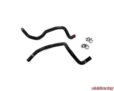 HPS Performance 3-ply reinforced silicone, replaces rubber heater coolant hoses Subaru - 57-2140H-BLK
