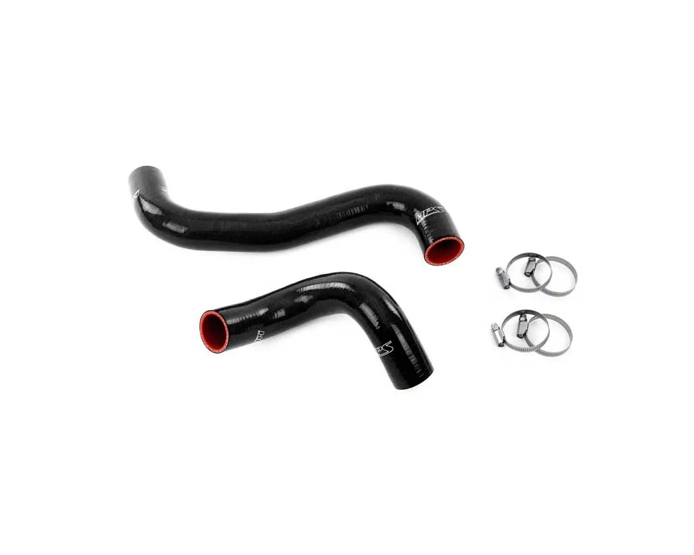 HPS Performance 3-ply reinforced silicone, replaces rubber radiator coolant hoses Subaru Legacy 2010-2012 2.5L 4-Cyl Manual - 57-2140R-BLK