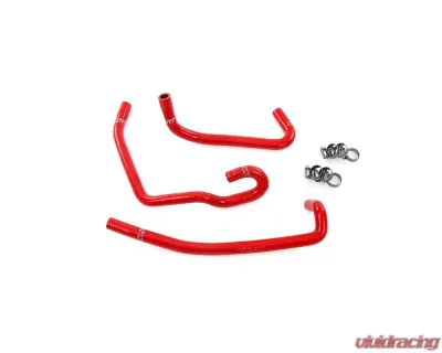 HPS Performance 3-ply reinforced silicone, replaces rubber heater coolant hoses. Toyota Tundra 2000-2004 3.4L V6 - 57-2141H-RED
