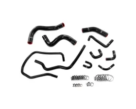 HPS Black Silicone Radiator, By-pass, Throttle Body Coolant Hoses Nissan Titan 5.6L V8 2004-2015