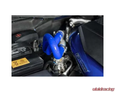 HPS Reinforced Silicone Heater Hose Kit Blue Lexus IS350 3.5L V6 2007-2011 - 57-2183-BLUE