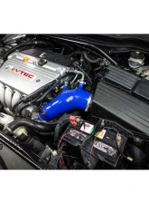 HPS Performance Silicone Air Intake Hose Kit Blue for Acura TSX 2.4L 2004-2008                                     - 57-2199-BLUE - Image 4