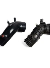 HPS Performance Products Silicone Air Intake Hose Kit Black for Acura TSX 2.4L 2004-2008                                     - 57-2199-BLK - Image 2