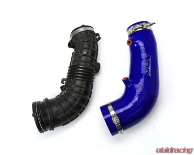 HPS Blue Reinforced Silicone Post MAF Air Intake Hose Kit for Honda 06-09 S2000 AP2 2.2L F22 - 57-3004-BLUE