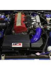 HPS Black Reinforced Silicone Post MAF Air Intake Hose Kit for Honda 06-09 S2000 AP2 2.2L F22                                     - 57-3004-BLK - Image 3