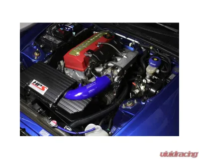 HPS Black Reinforced Silicone Post MAF Air Intake Hose Kit for Honda 06-09 S2000 AP2 2.2L F22 - 57-3004-BLK