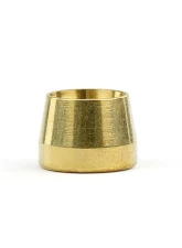 HPS Performance Products HPS Olive Insert Brass AN-4 Fitting, 0 Degree Angle, Brass Color                                     - 699040 - Image 3