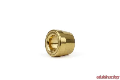 HPS Performance Products HPS Olive Insert Brass AN-4 Fitting, 0 Degree Angle, Brass Color - 699040