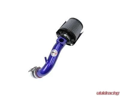 HPS Blue Shortram Air Intake + Heat Shield for 08-14 Mitsubishi Lancer 2.0L 2.4L NonTurbo w/ EGR Tube - 827-162BL