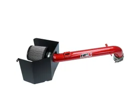 HPS Performance Shortram Air Intake Kit 2005-2019 Toyota Tacoma 2.7L, Includes Heat Shield, Red