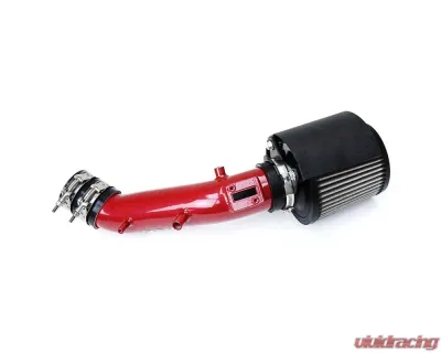 HPS Performance Cold Air Intake Kit 03-07 Honda Accord 2.4L with MAF Sensor SULEV, Includes Heat Shield, Red - 827-173R