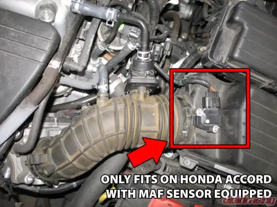 HPS Performance Cold Air Intake Kit 03-07 Honda Accord 2.4L with MAF Sensor SULEV, Includes Heat Shield, Blue - 827-173BL