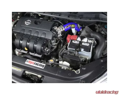 HPS Performance Shortram Air Intake Kit 13-17 Nissan Sentra 1.8L, Blue - 827-269BL