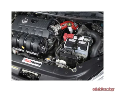 HPS Performance Shortram Air Intake Kit 13-17 Nissan Sentra 1.8L, Red - 827-269R