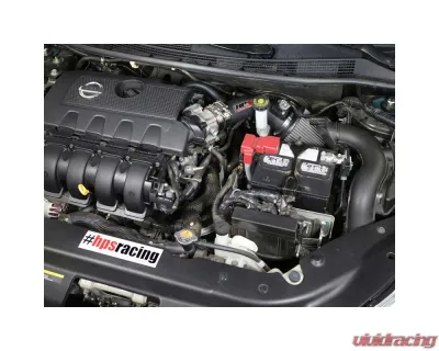 HPS Performance Shortram Air Intake Kit 13-17 Nissan Sentra 1.8L, Black - 827-269WB