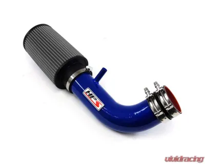 HPS Performance Shortram Air Intake Kit 07-11 Jeep Wrangler 3.8L V6, Blue - 827-300BL