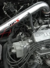 HPS Performance Shortram Air Intake 1996-2000 Honda Civic CX DX LX, Includes Heat Shield, Red                                     - 827-408R - Image 2