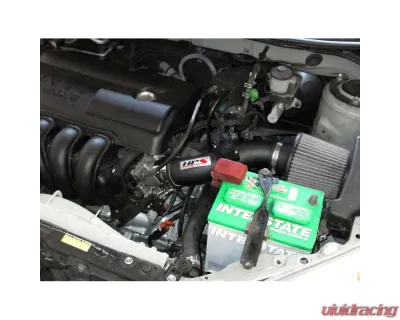 HPS Performance Black Shortram Air Intake Kit for 2003-2004 Pontiac Vibe 1.8L - 827-513WB