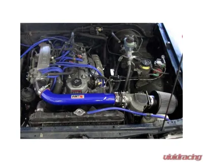 HPS Performance Products Blue High Flow Shortram Air Intake Kit for 1989-1995 Toyota 4Runner - 827-514BL