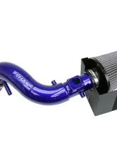 HPS Performance Shortram Air Intake Kit 2005-2006 Scion tC 2.4L, Includes Heat Shield, Blue                                     - 827-515BL - Image 5