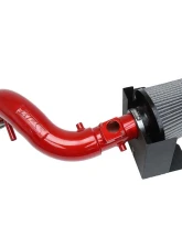 HPS Performance Shortram Air Intake Kit 2005-2006 Scion tC 2.4L, Includes Heat Shield, Red                                     - 827-515R - Image 5