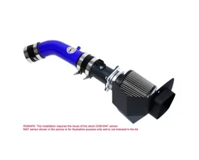 HPS Performance Shortram Air Intake Kit 03-06 Nissan 350Z 3.5L V6, Includes Heat Shield, Blue