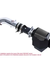 HPS Performance Shortram Air Intake Kit 03-06 Nissan 350Z 3.5L V6, Includes Heat Shield, Polish                                     - 827-520P - Image 3