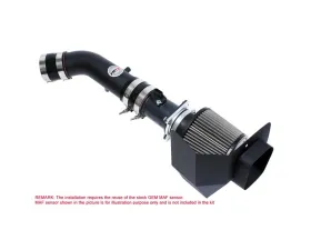 HPS Performance Shortram Air Intake Kit 03-06 Nissan 350Z 3.5L V6, Includes Heat Shield, Black