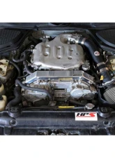 HPS Performance Shortram Air Intake Kit 03-06 Nissan 350Z 3.5L V6, Includes Heat Shield, Black                                     - 827-520WB - Image 2