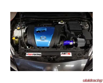 HPS Performance Shortram Air Intake Kit (Blue) Mazda Mazda 3 2012-2013 - 827-531BL