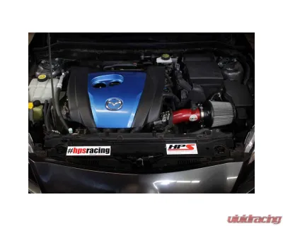 HPS Performance Shortram Air Intake Kit (Red) Mazda Mazda 3 2012-2013 - 827-531R