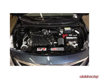 HPS Black Shortram Air Intake Kit Nissan Versa 2012-2019 - 827-532WB