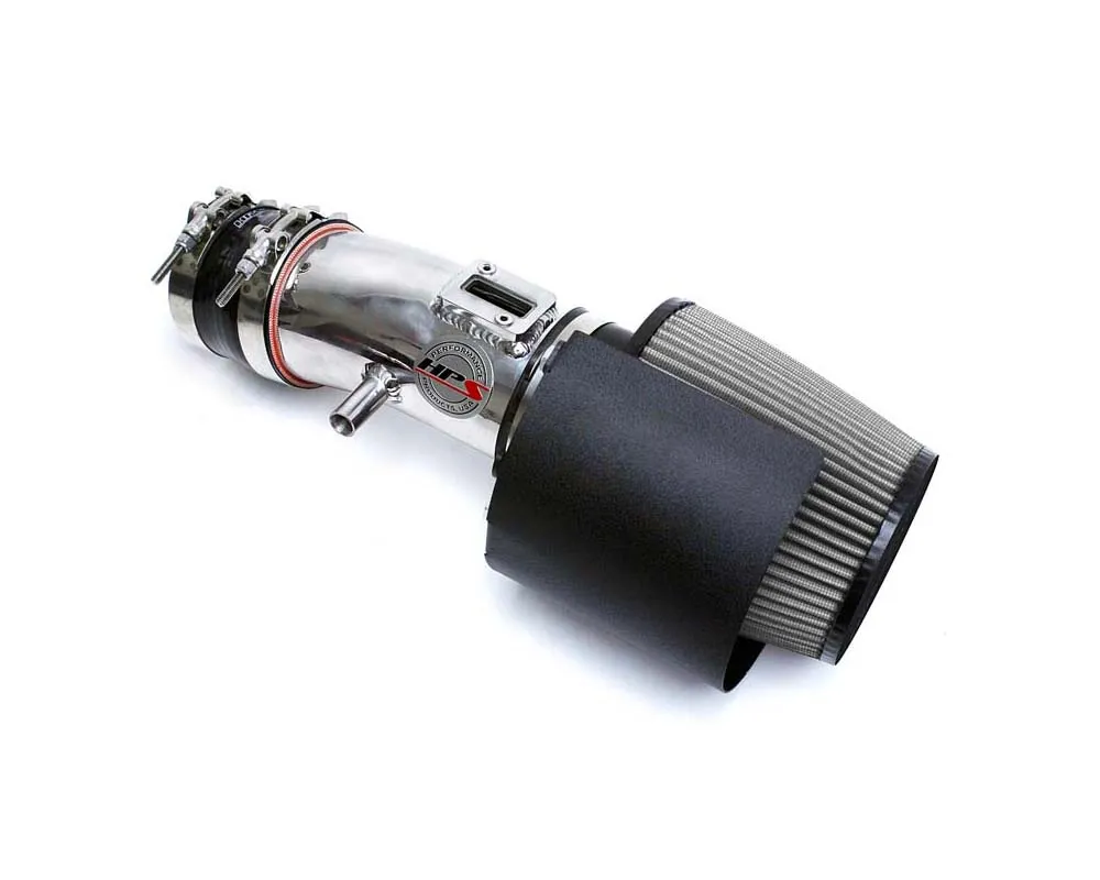 HPS Performance Shortram Air Intake Kit 09-17 Nissan Maxima V6 3.5L, Includes Heat Shield, Polish - 827-533P